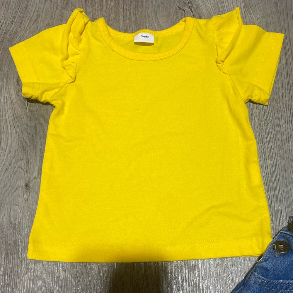 Overall Sunflower Set - Picture 4 of 6